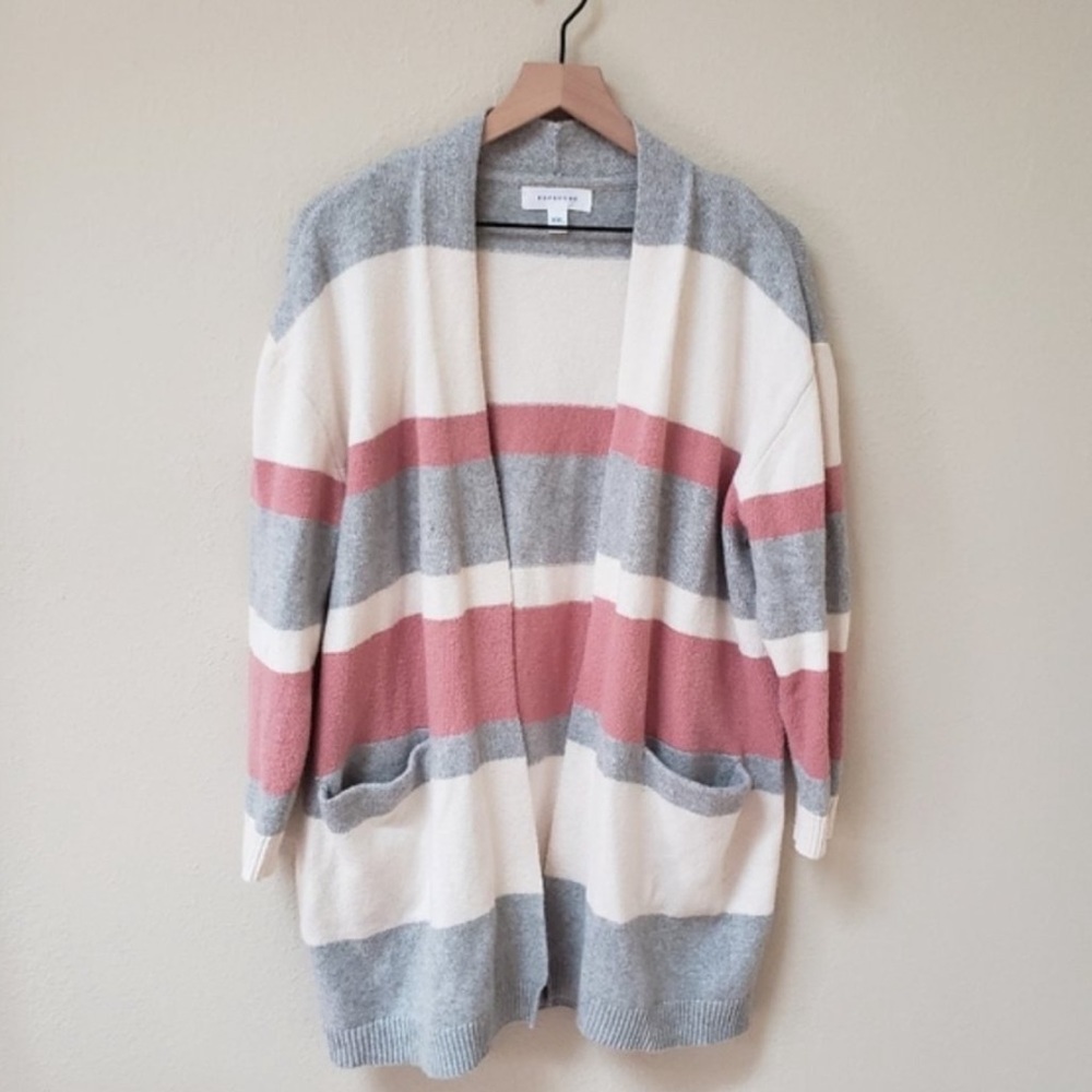 Popsugar color block cardigan